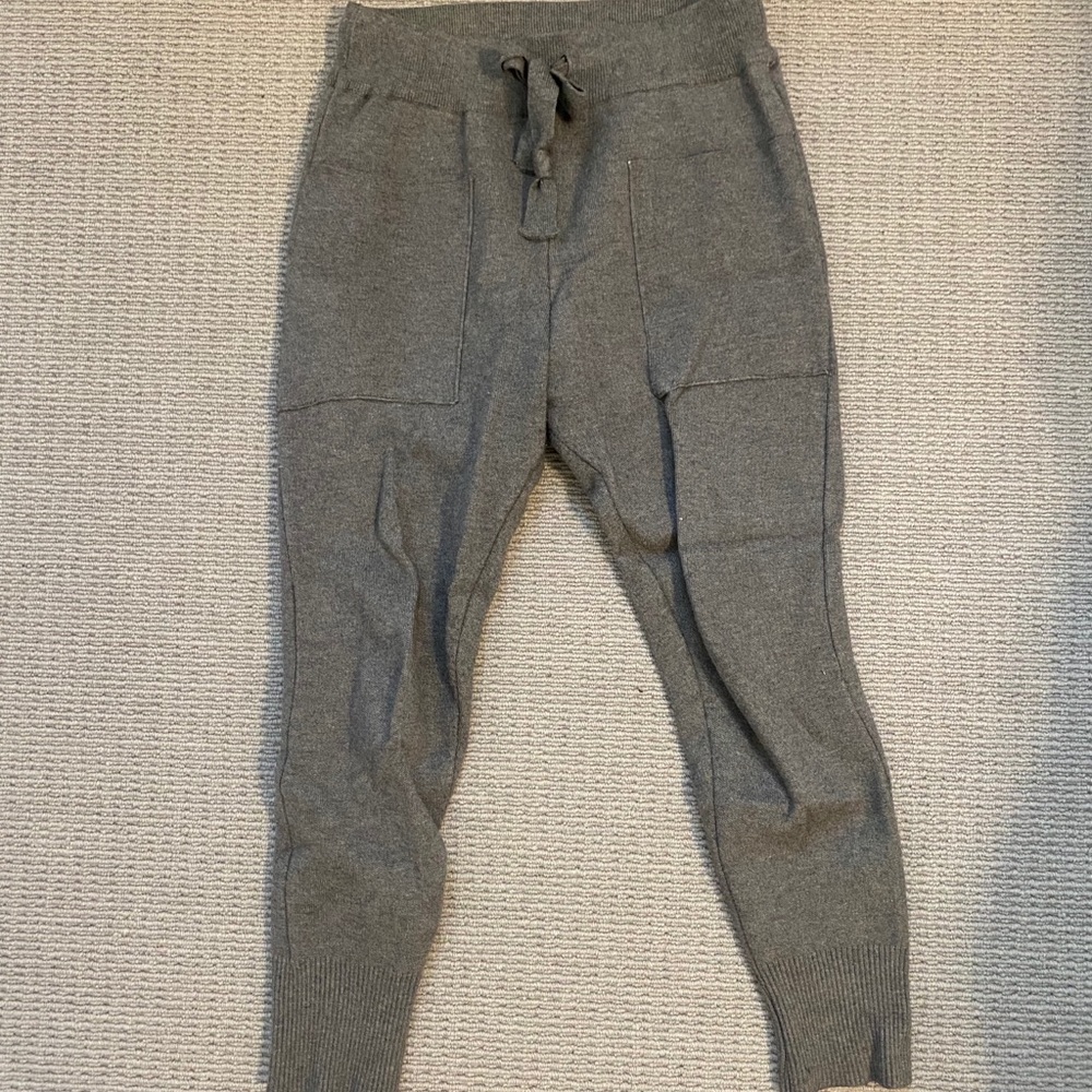 Zara Knit Grey Joggers Size S